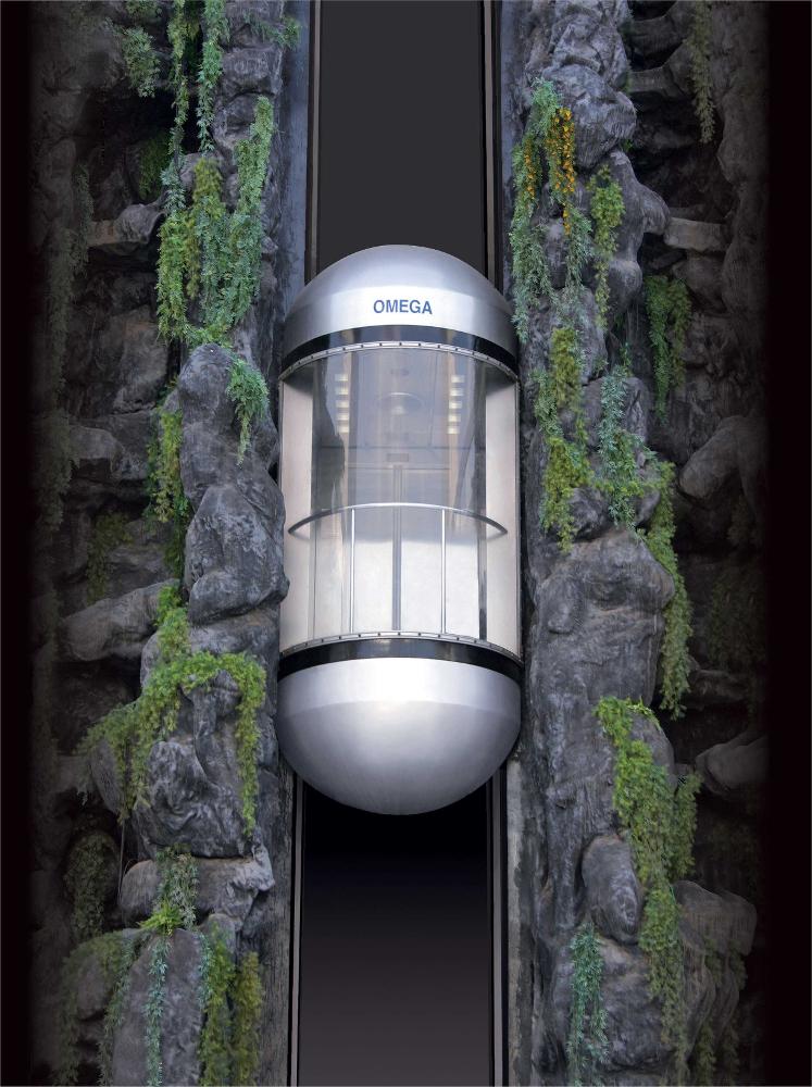 Full Details of Omega Lift Elevators Capsule Lift