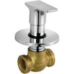 Olive Concealed Stop Cock with Wall Flange 15MM,Faucets-Taps