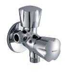 Ether Two Way Angle Valve with Wall Flange,Faucets-Taps