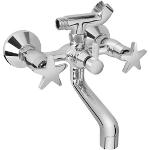 Evita Wall Mixer with Telephonic Arrangement with Crutch,Faucets-Taps